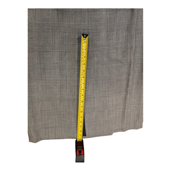 Vintage Glen Check 100% Wool Full Length Wrap Skirt Made in Canada Size 6 - Picture 9 of 15